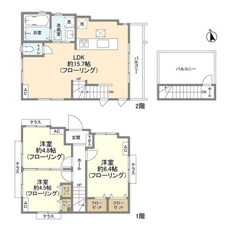 Ｋｏｌｅｔ世田谷喜多見＃０３の物件間取画像